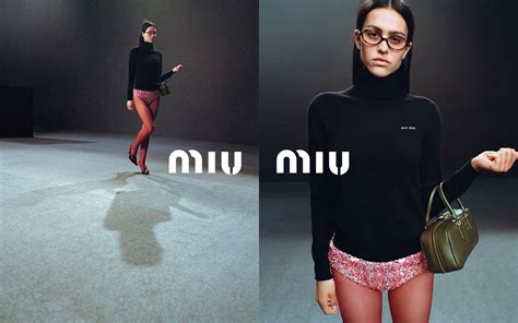 miu miu campagna pubblicitaria|CAMPAGNA PUBBLICITARIA MIU MIU.